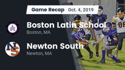 Recap: Boston Latin School vs. Newton South  2019