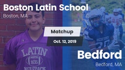 Matchup: Boston Latin School vs. Bedford  2019