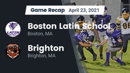 Recap: Boston Latin School vs. Brighton  2021