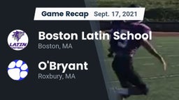 Recap: Boston Latin School vs. O'Bryant  2021