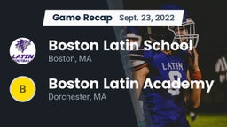 Recap: Boston Latin School vs. Boston Latin Academy  2022