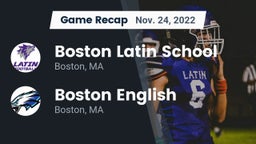 Recap: Boston Latin School vs. Boston English  2022
