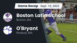 Recap: Boston Latin School vs. O'Bryant  2023