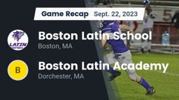 Recap: Boston Latin School vs. Boston Latin Academy  2023