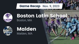 Recap: Boston Latin School vs. Malden  2023
