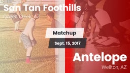 Matchup: San Tan Foothills vs. Antelope  2017