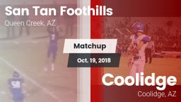 Matchup: San Tan Foothills vs. Coolidge  2018