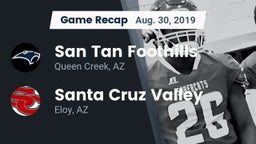 Recap: San Tan Foothills  vs. Santa Cruz Valley  2019