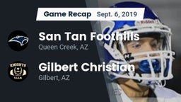 Recap: San Tan Foothills  vs. Gilbert Christian  2019