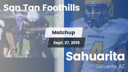 Matchup: San Tan Foothills vs. Sahuarita  2019