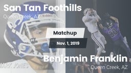 Matchup: San Tan Foothills vs. Benjamin Franklin  2019