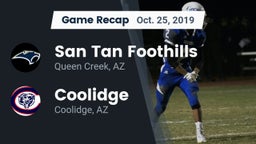 Recap: San Tan Foothills  vs. Coolidge  2019