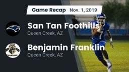 Recap: San Tan Foothills  vs. Benjamin Franklin  2019