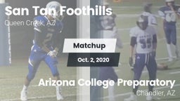 Matchup: San Tan Foothills vs. Arizona College Preparatory  2020