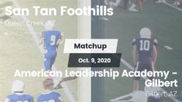 Matchup: San Tan Foothills vs. American Leadership Academy - Gilbert  2020