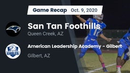 Recap: San Tan Foothills  vs. American Leadership Academy - Gilbert  2020