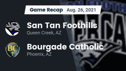 Recap: San Tan Foothills  vs. Bourgade Catholic  2021