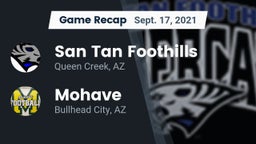 Recap: San Tan Foothills  vs. Mohave  2021