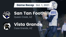 Recap: San Tan Foothills  vs. Vista Grande  2021