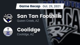 Recap: San Tan Foothills  vs. Coolidge  2021