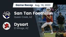 Recap: San Tan Foothills  vs. Dysart  2023