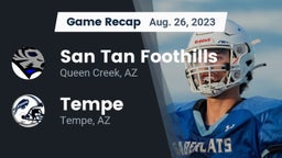 Recap: San Tan Foothills  vs. Tempe  2023