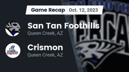 Recap: San Tan Foothills  vs. Crismon  2023