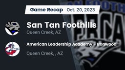 Recap: San Tan Foothills  vs. American Leadership Academy - Ironwood 2023