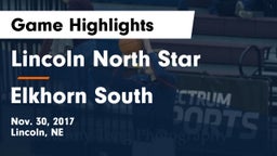 Lincoln North Star vs Elkhorn South  Game Highlights - Nov. 30, 2017