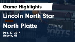 Lincoln North Star vs North Platte  Game Highlights - Dec. 22, 2017