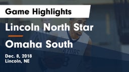 Lincoln North Star vs Omaha South  Game Highlights - Dec. 8, 2018