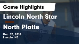 Lincoln North Star vs North Platte  Game Highlights - Dec. 20, 2018