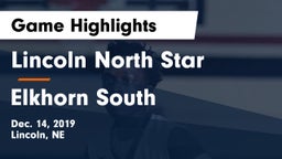 Lincoln North Star vs Elkhorn South  Game Highlights - Dec. 14, 2019