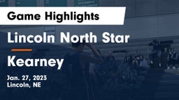 Lincoln North Star  vs Kearney  Game Highlights - Jan. 27, 2023