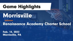Morrisville  vs Renaissance Academy Charter School Game Highlights - Feb. 14, 2022