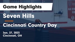 Seven Hills  vs Cincinnati Country Day  Game Highlights - Jan. 27, 2023