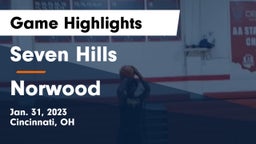 Seven Hills  vs Norwood  Game Highlights - Jan. 31, 2023
