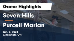Seven Hills  vs Purcell Marian  Game Highlights - Jan. 6, 2024