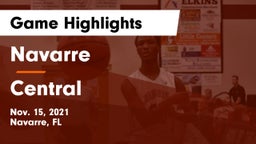 Navarre  vs Central Game Highlights - Nov. 15, 2021