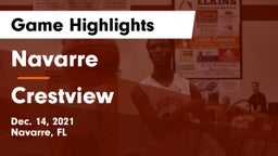 Navarre  vs Crestview Game Highlights - Dec. 14, 2021