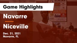 Navarre  vs Niceville  Game Highlights - Dec. 21, 2021