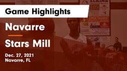 Navarre  vs Stars Mill Game Highlights - Dec. 27, 2021