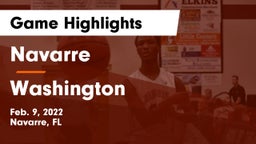 Navarre  vs Washington Game Highlights - Feb. 9, 2022