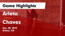 Arleta  vs Chavez Game Highlights - Jan. 28, 2019