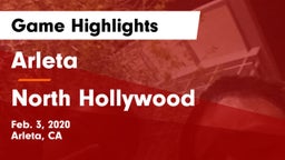 Arleta  vs North Hollywood Game Highlights - Feb. 3, 2020
