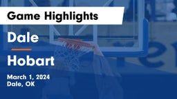 Dale  vs Hobart  Game Highlights - March 1, 2024