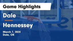 Dale  vs Hennessey  Game Highlights - March 7, 2024