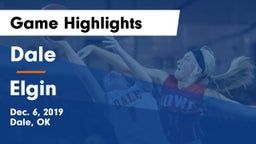 Dale  vs Elgin  Game Highlights - Dec. 6, 2019