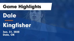 Dale  vs Kingfisher  Game Highlights - Jan. 31, 2020