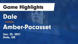Dale  vs Amber-Pocasset  Game Highlights - Jan. 25, 2021